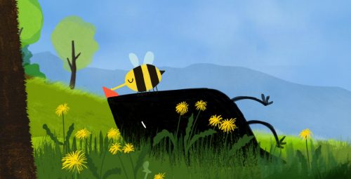 1 Der_kleine_Vogel_und_die_Bienen